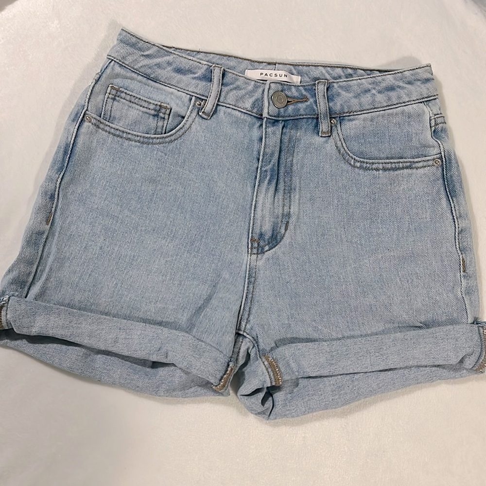 PacSun High Rise Jean Shorts